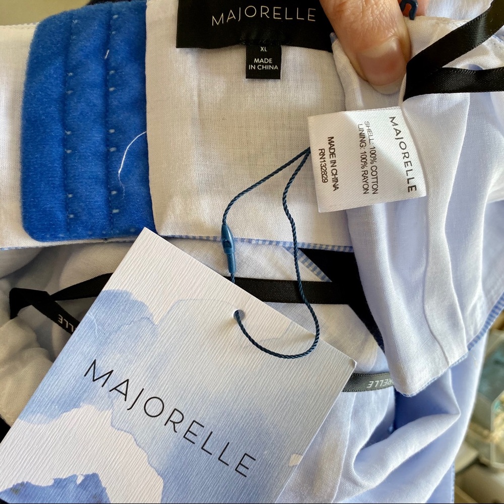 Majorelle Revolve XL Check Gingham Print Crop Top - Picture 7 of 8